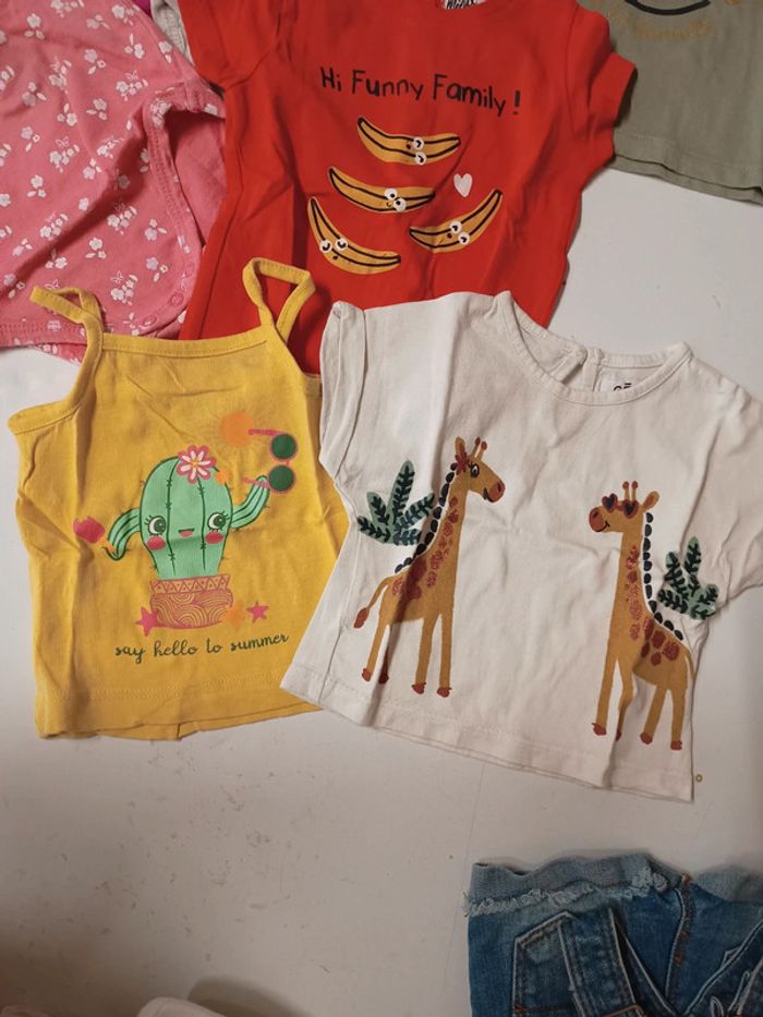 Lot t-shirt manches courtes - photo numéro 2