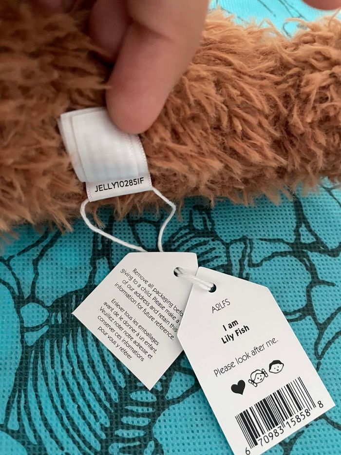 Peluche Jellycat Lily fish - photo numéro 4