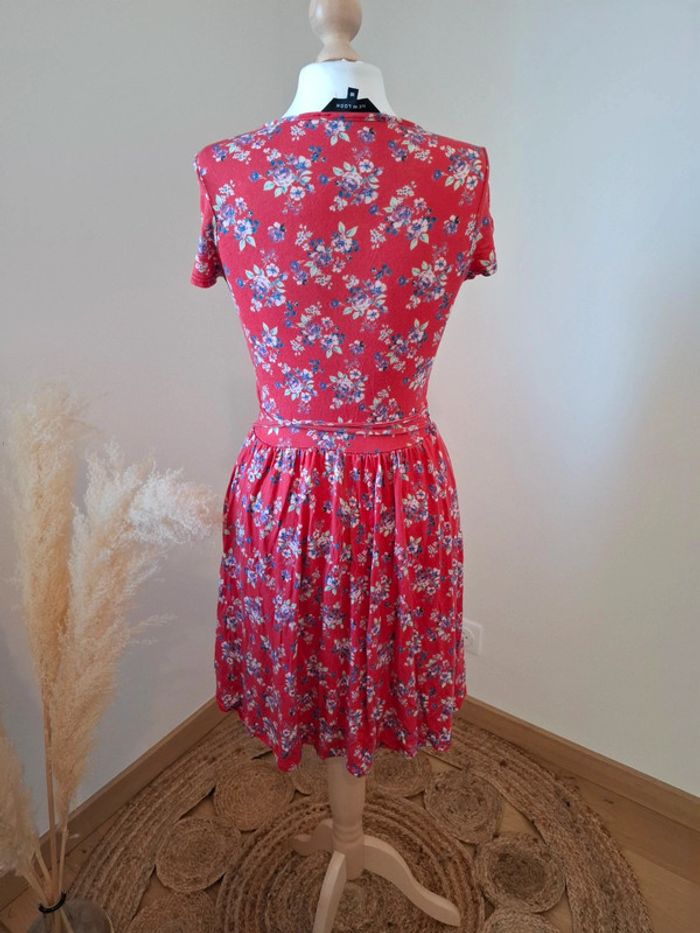 Roeb rouge/rose Fleurie New Look taille XS 34 - photo numéro 7