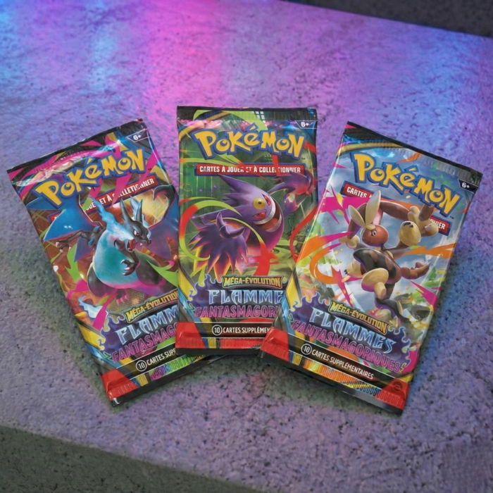 Pokémon 🇫🇷 Blister Rare ME02 Flammes Fantasmagoriques - Neuf Scellé - photo numéro 3