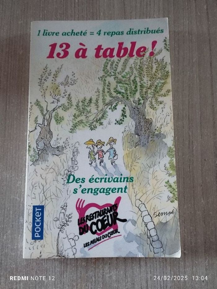 13 à table 2018