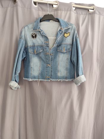 Veste en jeans courte