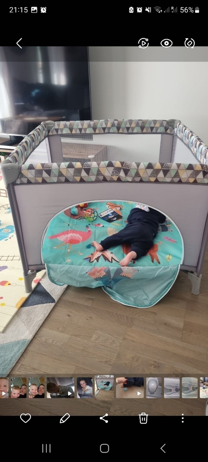 Parc pour bébé marque Lionelo