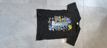 T-shirt noir New York taille S