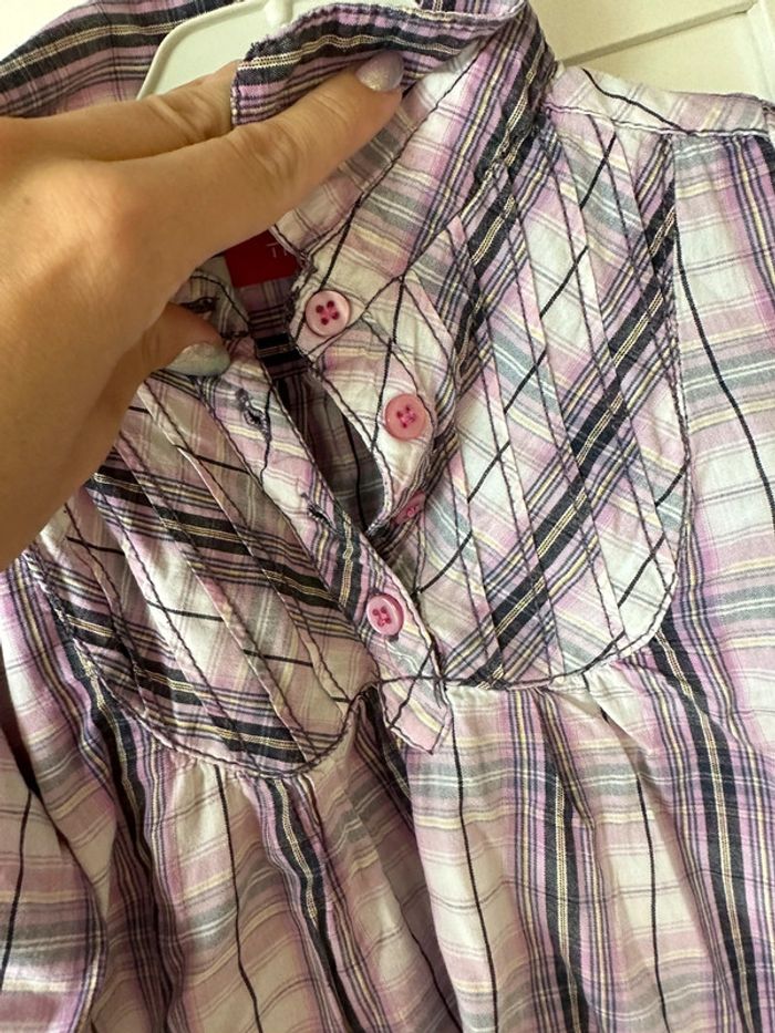 Chemise rayé violette - photo numéro 3