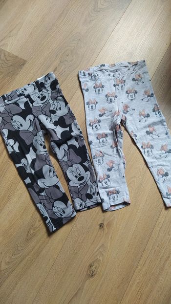 Lot de 2 leggings Minnie