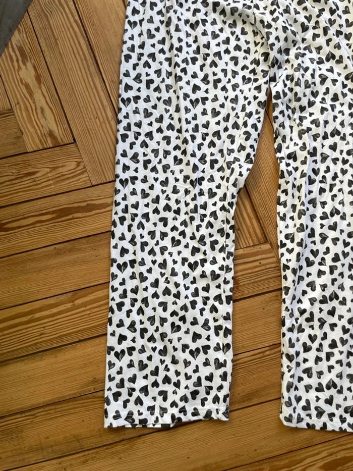 Bas de pyjama motif cœur - photo numéro 2