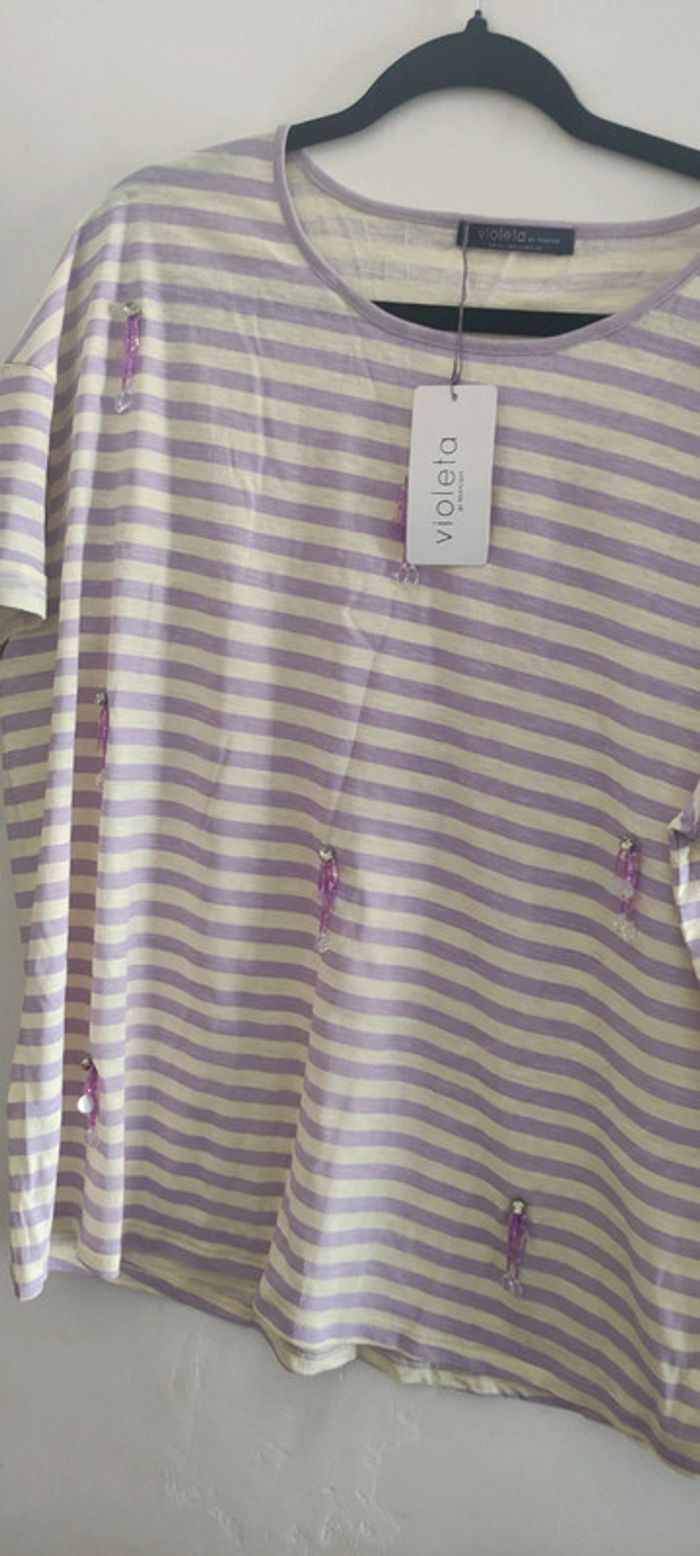 Tee shirt Violeta mango
