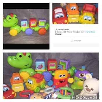 Lot de jouets d’éveil