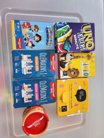 Lot de jeux de cartes