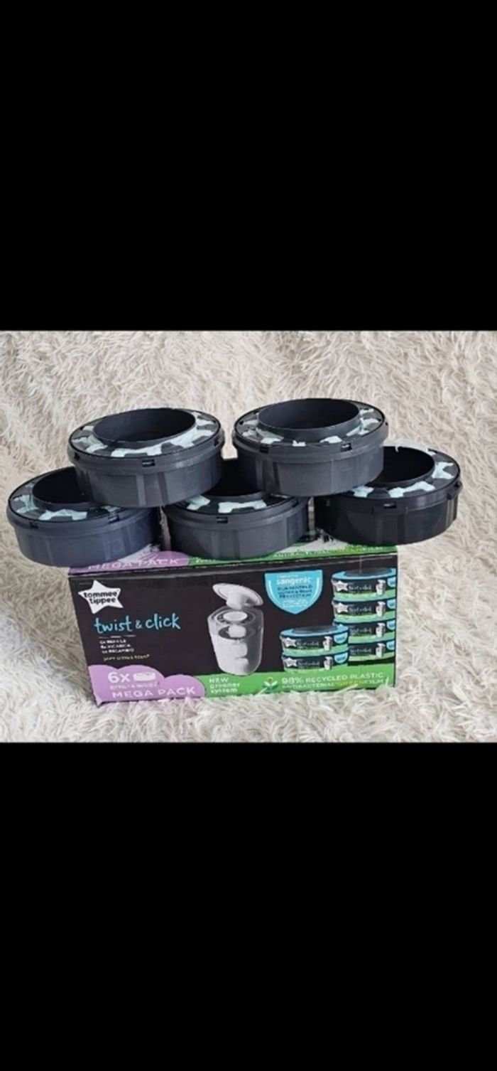 Lot de 5 recharges originales Twist & Click Tommee Tippee neufs
