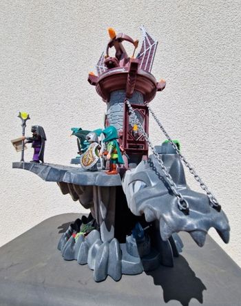 Playmobil Donjon du Dragon vert Réf : 4836 complet