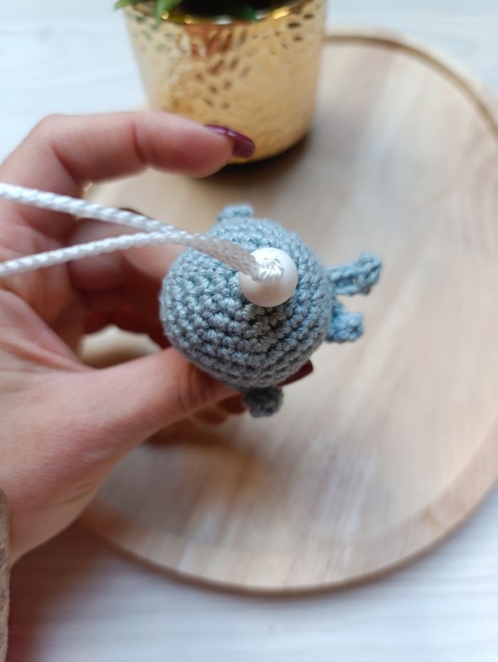 Attache tétine crochet baleine - photo numéro 2