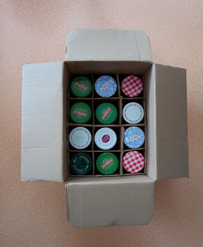 Pots en verre " 12×738 ml " - photo numéro 7