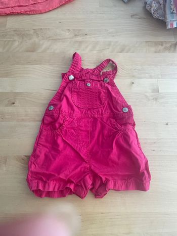 Salopette shorts