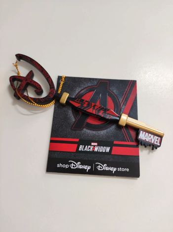 Clé ShopDisney Black Widow Marvel Disney
