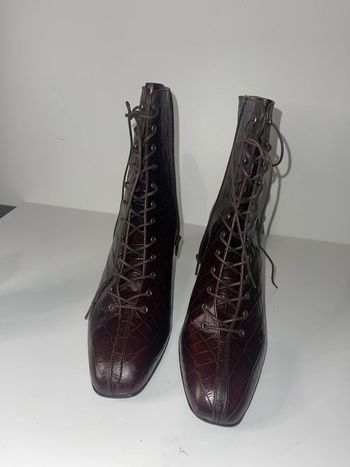 Botte femme la redoute cuire