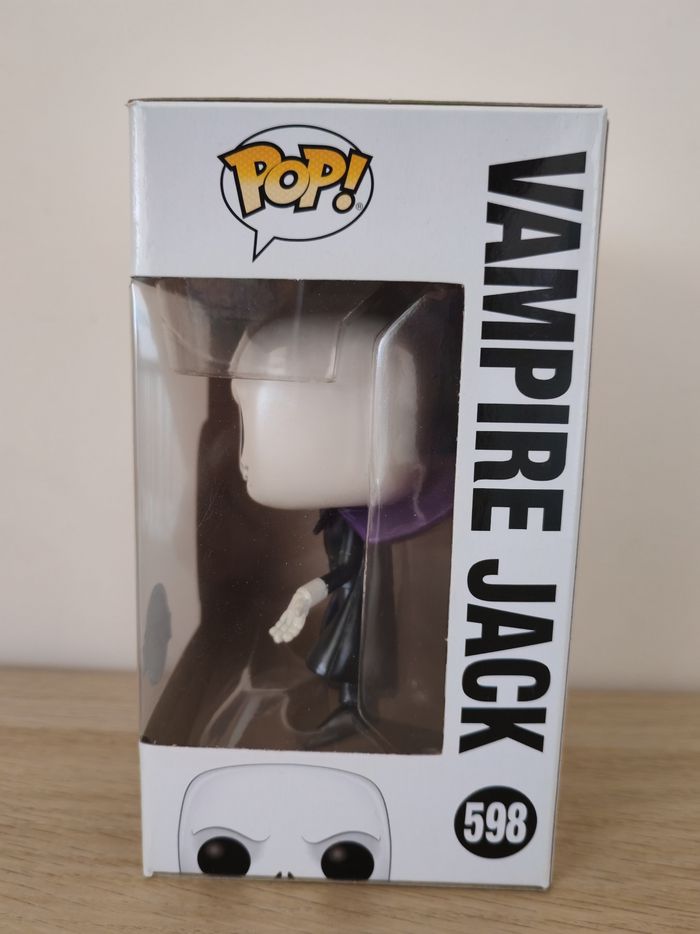 Funko pop Jack Skellington vampire mettalic - photo numéro 2