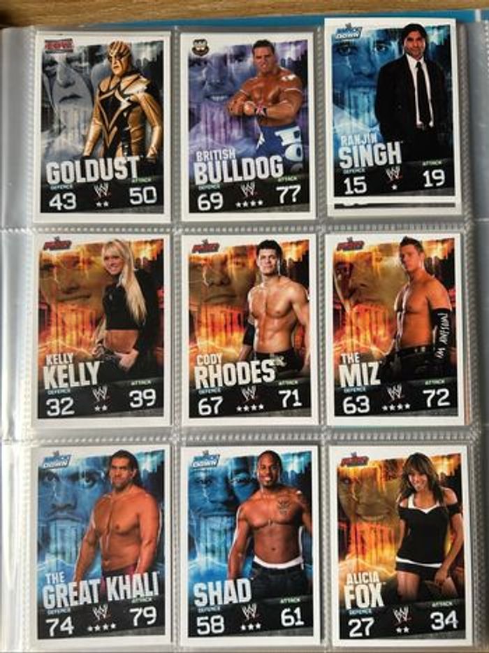 Classeur cartes WWE Slam Attax Évolution - photo numéro 3