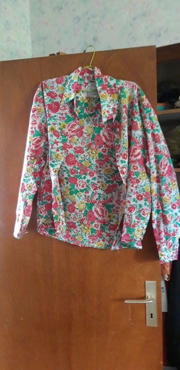 Chemisier manches longues t44