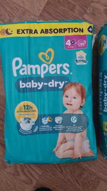 78 couches taille 4+ extra absorption