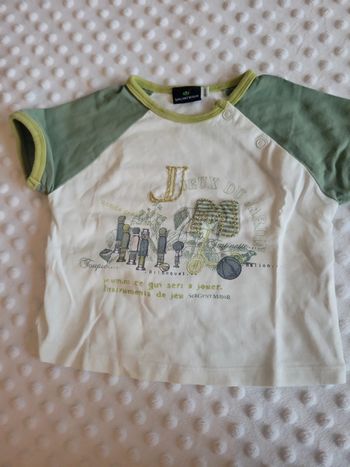 T-shirt manches courtes Sergent Major – 6 mois – Look mixte