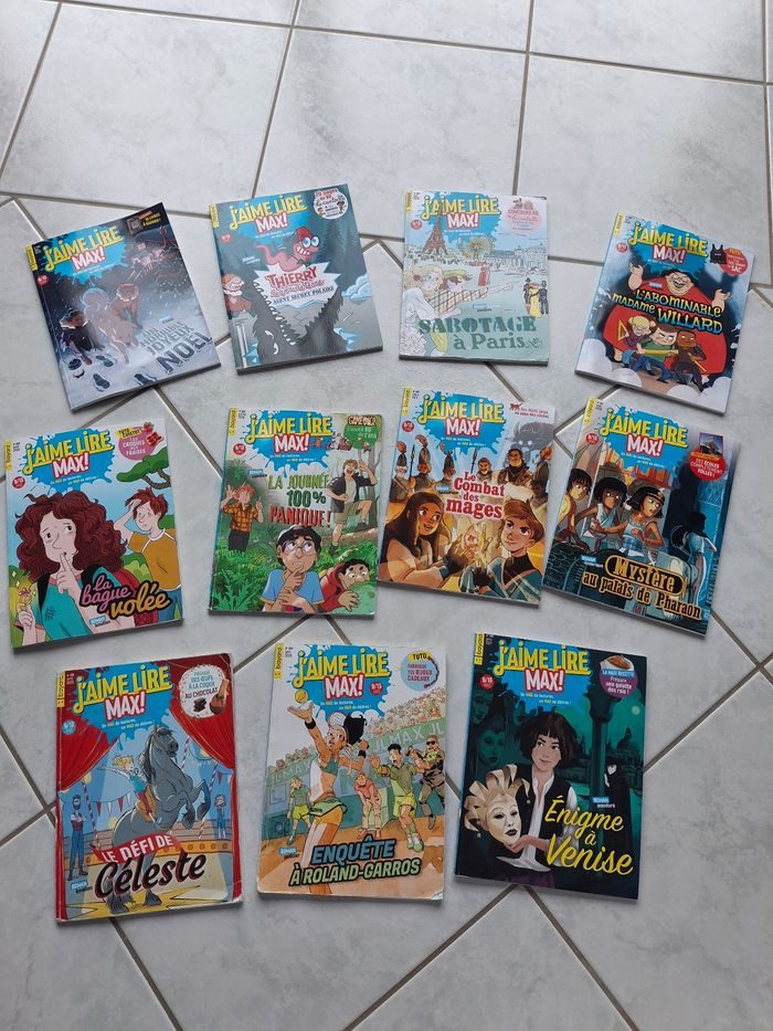 Livres "j’aime lire max"
