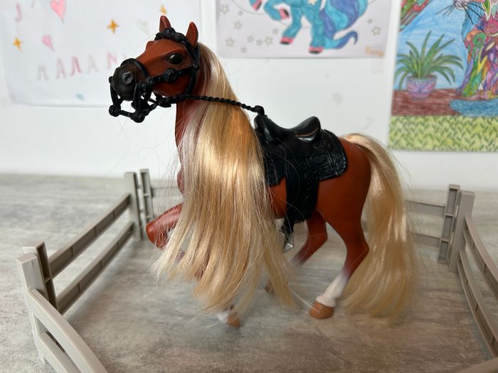 cheval plus clôture jouet enfant - photo numéro 2