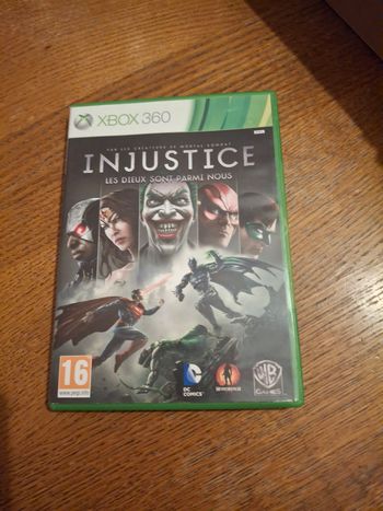 Jeu xbox 360  injustice les dieux sont parmi nous