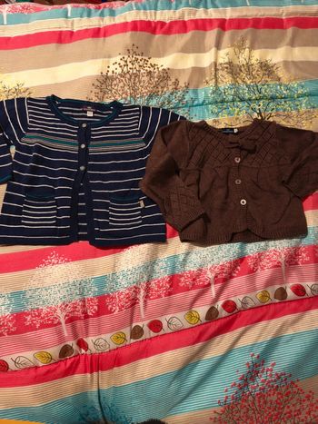 Lot de 2 gilets Sergent Major 18 mois