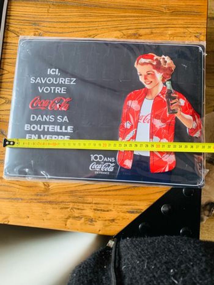 Lot de 4 plaques Deco Coca Leffe Harley Davidson - photo numéro 7
