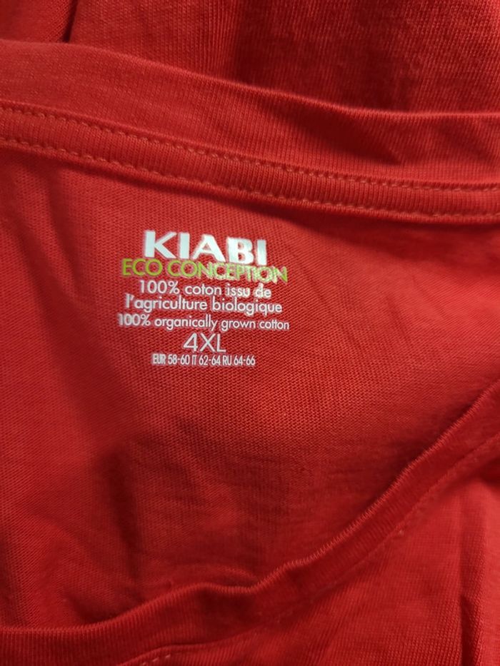 T shirt rouge grande taille - photo numéro 8