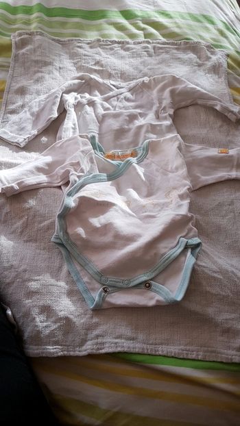 Bodys manches longues 1-3m