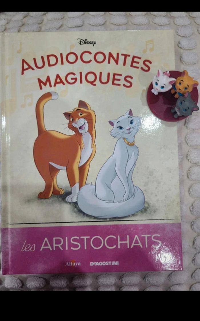 26ēme audioconte magique collection altaya deagostini livre et figurine disney audio compte