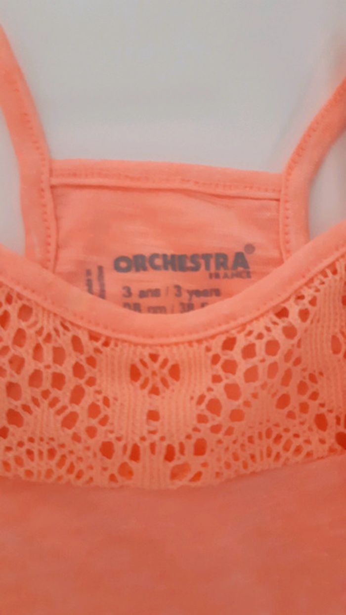 Débardeur fille 3 ans marque orchestra - photo numéro 2