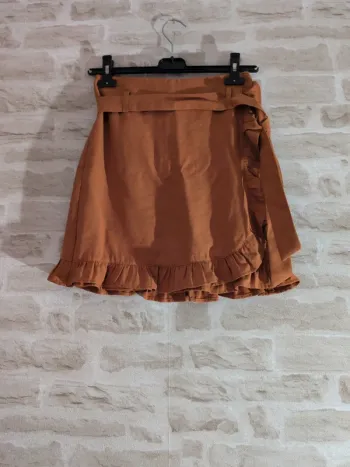 Jupe neuve Etam – Taille 34 – Terracotta