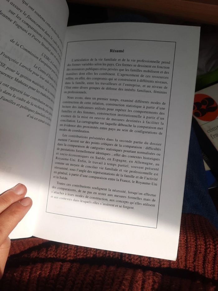 Livre relation famille emploi p o - photo numéro 11