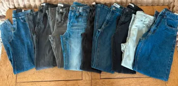 Lot jeans fille 12 ans