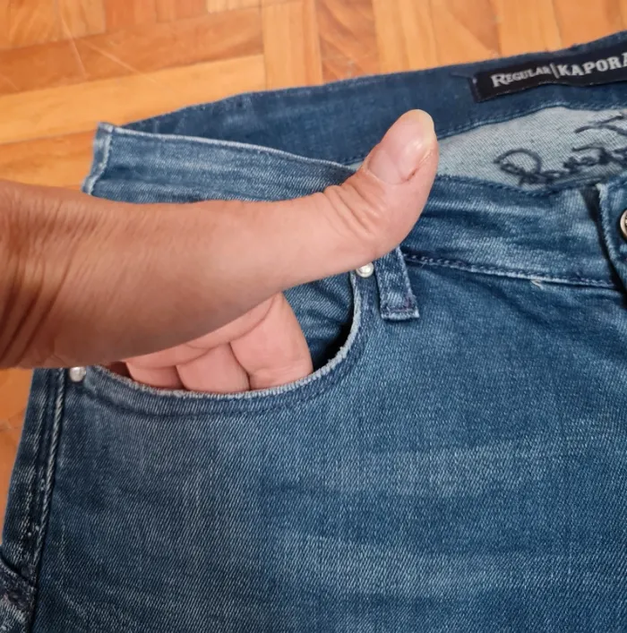 Jeans femme taille basse Kaporal TUS 28 TFR 38 - photo numéro 4