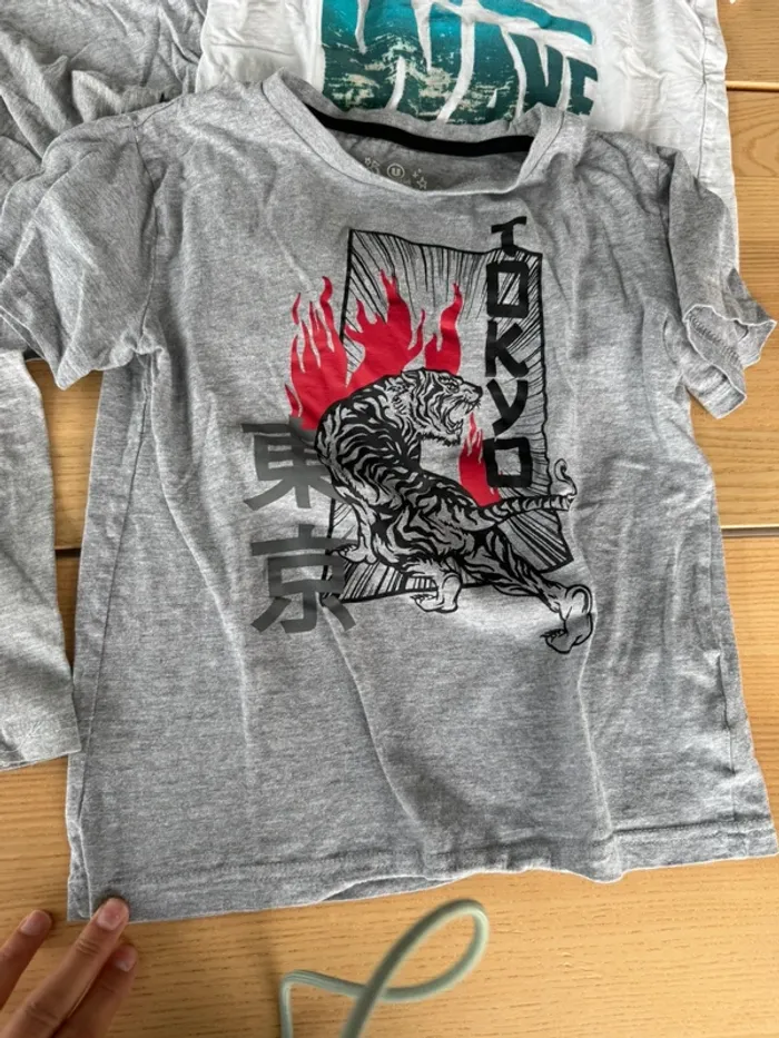 Lot 4 t shirt garçon 10 ans - photo numéro 2