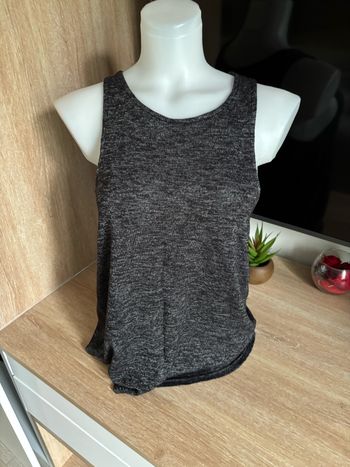 Débardeur gris chiné taille M