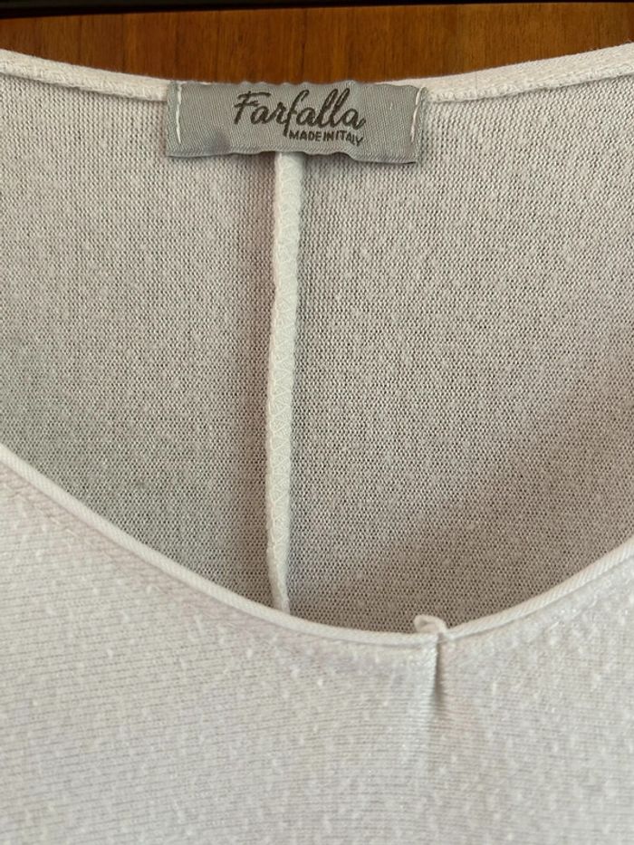 T-shirt blanc Farfalla taille unique - photo numéro 2