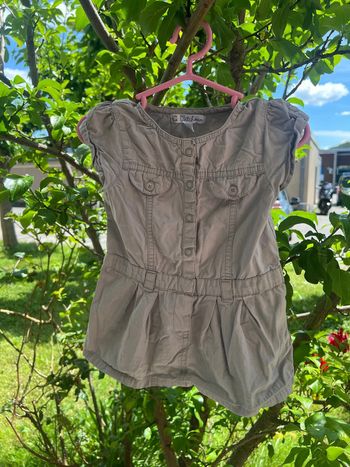 Robe chemise fille 6 mois Kitchoun