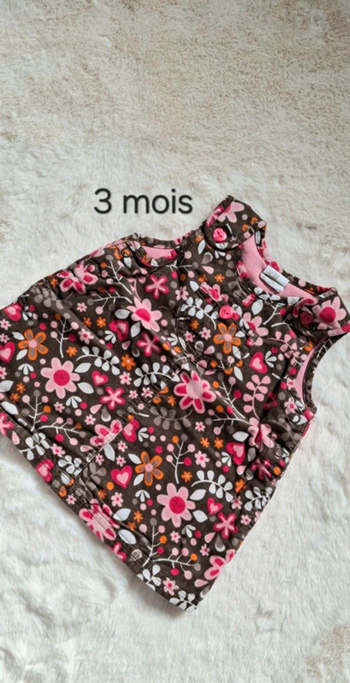 Robe velours H&M 3 mois