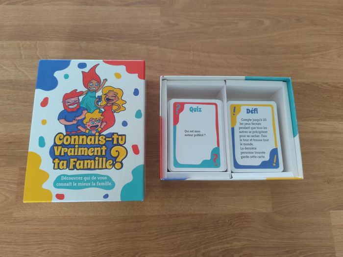 Jeu Connais-tu vraiment ta famille ? , complet , très bon état - photo numéro 2