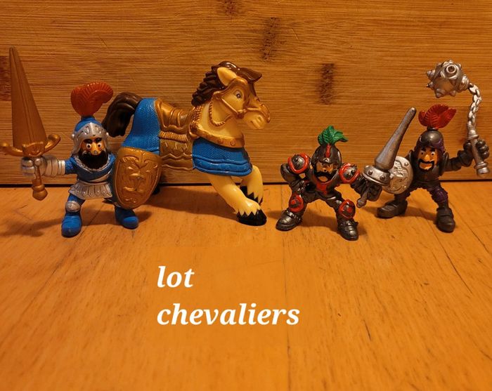 Lot figurines chevaliers - photo numéro 2