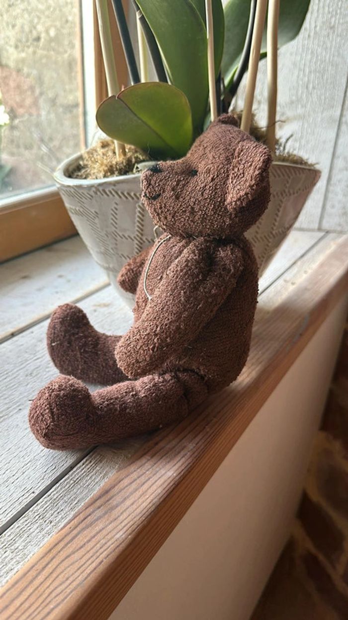 Petit ours en peluche articulé type teddybear - photo numéro 2