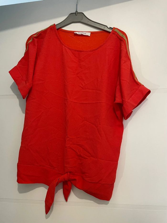 Tee shirt corail taille 38 - photo numéro 2