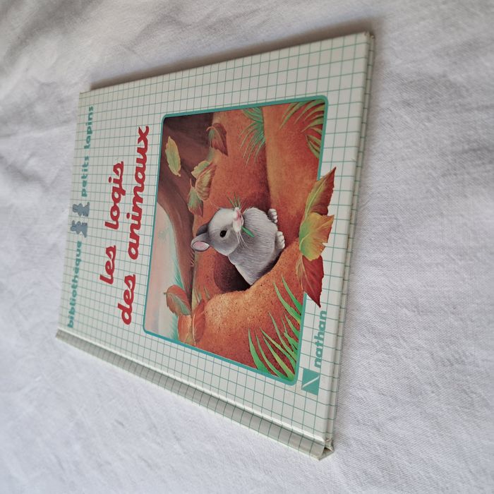 Livre Le Logis Des Animaux Bibliothèque Petits Lapins Nathan 1988 Nouvelle - photo numéro 5