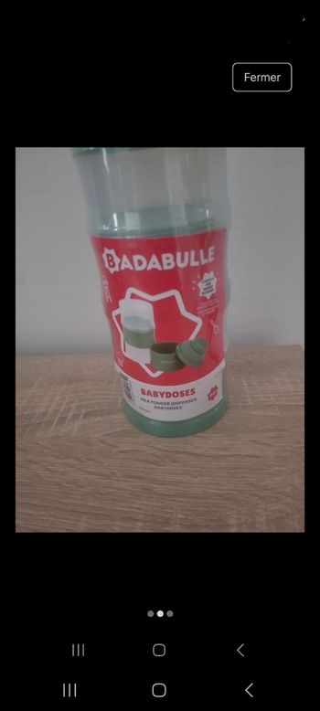 Doseur badabulle neuf